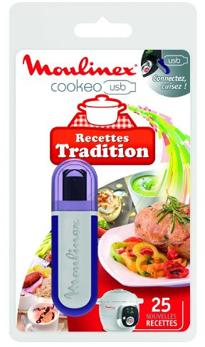 Moulinex XA600211 USB Cookéo 25 Recetas Tradición