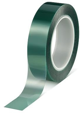tesa 50600, PET Silikon Abdeckband für Pulverbeschichtung, Galvanik, Abmessung:25mm x 66m