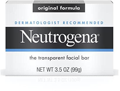 Neutrogena The Transparent Facial Bar Original Formula, 3.50 oz (Pack of 3)