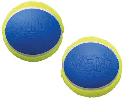 KONG Ultra Squeak - Air Ball-Hundespielzeug, Größe L