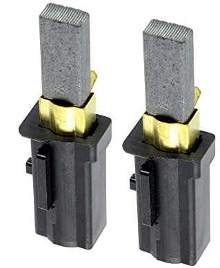 LAZER ELECTRICS Carbon Brushes & Holders for Numatic Henry Hetty Vacuum Cleaners - Only for use with Lamb Motors (Pack Of 2, Replaces 230155, 230240, 2311480)