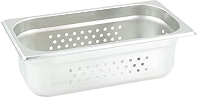 GVK ECO GN Behälter 1/3 gelocht/perforiert 100 mm Tiefe Edelstahl
