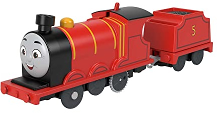 Thomas & Friends, batteriebetriebene Spielzeuglok James für Kinder im Kindergartenalter ab 3 Jahren, HDY70