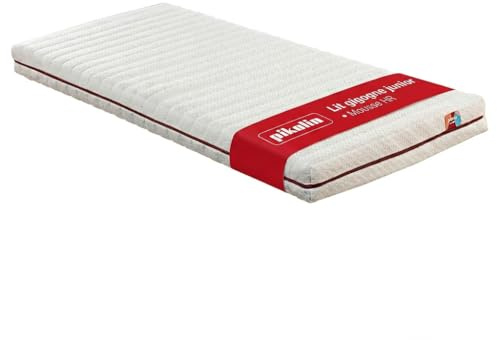 PIKOLIN Materasso Singolo 90 x 200 cm per Letto a Scomparsa e Letto a Castello Schiuma HR Extra Comfort Rivestimento Lavabile Alta Traspirabilità PIKUP Kids