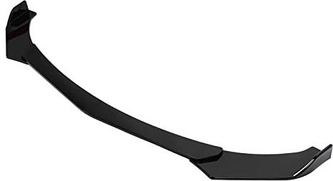 Yctze Frontschürze Lip Splitte Body Kit Spoiler Glänzend Schwarz Universal Passend für für Powersports Bodykits Frontlippe Kit Gibt Ihnen Einen Sportlichen Look ohne, Yctzeih8xk2tcg0