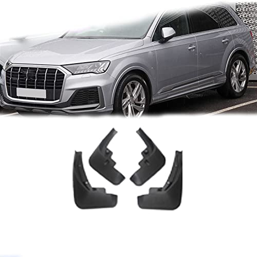 WEHOMY 4 STÜCKE Auto Vorne Hinten Rad Kotflügel Verkleidung Splash Durable Flaps Schmutzfänger Rad Klappe Zubehör Für Audi Q7 2020 2021 2022