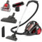 AG 3000 Aspirapolvere Senza Sacco – Aspirapolvere – Resistente ai Pelo degli Animali – Aspirapolvere Senza Sacco – Adatto per Pelo di Animali – 900W – Potente Aspirazione – Rosso
