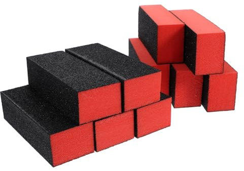 FRCOLOR 30stücke Teiliges Nagelpolierblock Für Maniküre Hochwertige Polierschwämme Für Nägel Für Salon -anwendung Schwarz