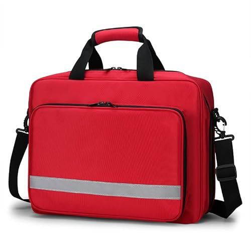 Notfalltasche, Erste-Hilfe-Rucksack leer, professionelle Ersthelfer-Tasche mit Mehreren Taschen für Zuhause, Büro, Auto, Outdoor, Boot, Camping, Wandern