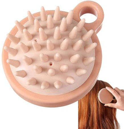Spazzola per cuoio capelluto, spazzola per capelli, spazzole per massaggio testa bagnata e asciutta con setole in silicone Spazzola per la cura dei capelli per il rilassamento della testa, spazzola pe