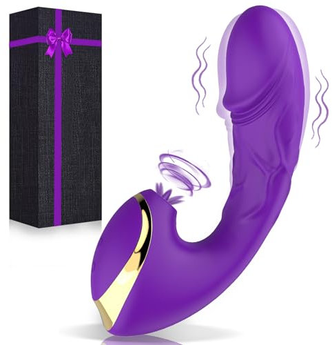 Vibradorador Mujer Juguetes Eroticos para Pareja Sexuales Vibradorador Clítoris 10×10 Modos Vibradores Consoladores...para Mujer con Vibracion Juguetes Sexuales Grande Dildo Vibrador（fucsia）