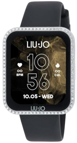 Damklocka Smartwatch Voice Mini Slim Luxury Silver Svart Liu Jo