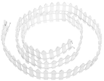 VICASKY Recinzione in Legno Per Piante Grasse Accessori Recinzione Da Giardino Per Paesaggi E Progetti DIY Durevole