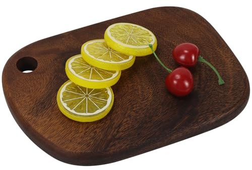 Tabla de cortar de madera de nogal, bloque de carnicero grueso portátil para cocina, tabla de cortar, tabla de servir, madera natural hecha a mano para chefs y uso doméstico al aire libre