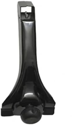 Barres Toit 1 Support Gouttière Universel Noir pour Galerie Toit Voiture Railing(1PCS 22CM)