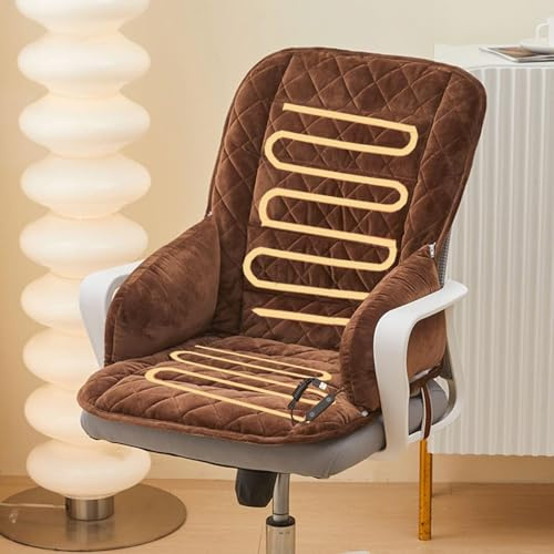 Cuscino per sedile riscaldato portatile cuscini riscaldati in inverno per alleviare il dolore al coccige antiscivolo elastici di fissaggio legami riscaldanti ispessiti