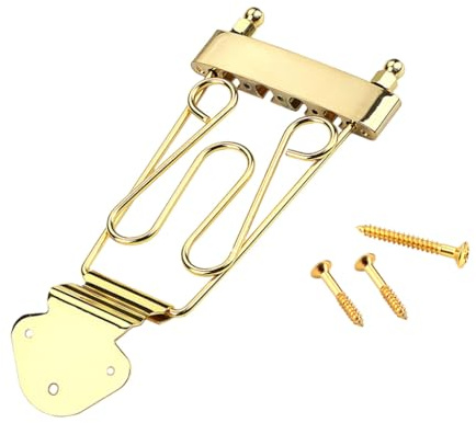 ECVGHD Bass Part Ersatz Trapez Saitenhalter Brücke Bass Saitenhalter Trapez Set