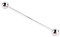 1 Pc Barre Broche à Col de Chemise Epingle de Cravate Pince Métal Epingle de Cravate Pince Cravate Argent pour Chemise Hommes Accessoires Costume Vêtements (Argent)