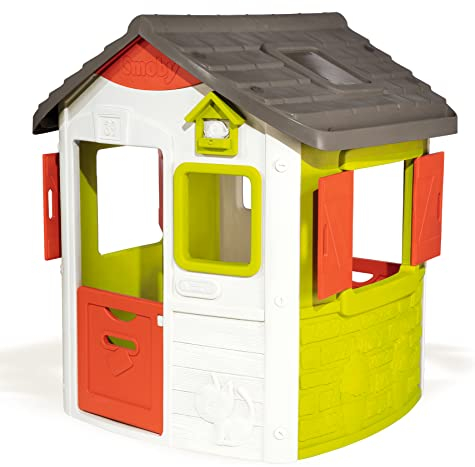 Smoby - Casetta Neo Jura Lodge, 7600810500, Età + 2 Anni, Completamente Personalizzabile con Tanti Accessori, Trattamento Anti Uv