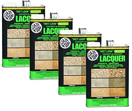 Glaze 'N Seal Wet Look Green Lacquer Sealer, Pack of 4 Gallons (113)
