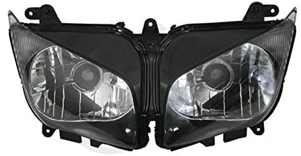 Motorbike Front Headlights Für Yamaha FZ1 1000 Motorradscheinwerfer Für Fazer 2006 2007 2008 Scheinwerferbaugruppe Motorrad-Scheinwerferschutz