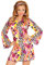 W WIDMANN MILANO Party Fashion 67675 Kostüm prisoner Groovy Girl Costume, Yellow, XS