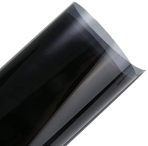 TöNungsfolie Auto Car Glass Insulation Film Black Window Flim Privacy Sun Blocking Anti5% 25% 50% Window Tint Sticker Solar Protection ScheibentöNungsfolie Auto(50Percent 100x50cm)