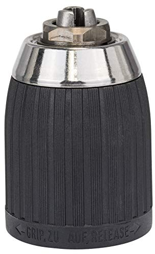 Bosch Professional Schnellspannbohrfutter (1 Hülse, Spannbereich 2-13 mm, Aufnahme 3/8 - 24, Rechts- und Linkslauf, Zubehör Akku Bohrmaschine)