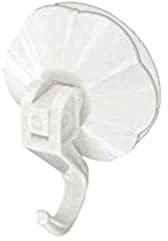 Bulk Hardware BH00245 Paquet de 3 Crochets à ventouse Blanc