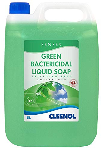 Senses Green Bactericidal Liquid Hand Soap - 2x5ltr