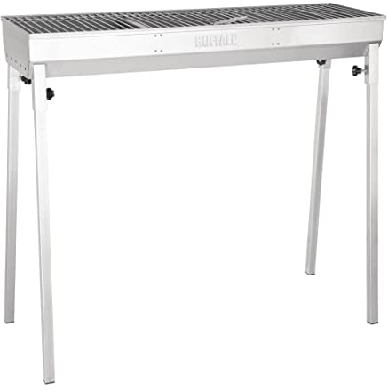 Buffalo Charcoal Barbecue Large 980x300mm - Stainless steel, Simple to Disassemble and Transport FT690
