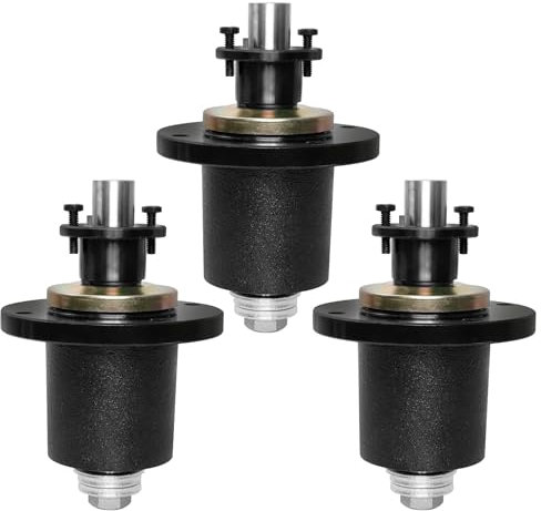ATRACYPART Paquete de 3 husillos de repuesto para cortacésped compatibles con cubiertas Wright Sentar Sport y Rapid Height 121.9 cm, 132.1 cm 154.9 cm, sustituye a 71460115