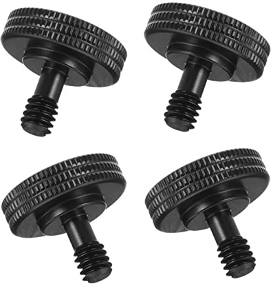 Housoutil 4pezzi Viti Per Montaggio Fotocamera Da Viti Regolabili Per Staffa e Treppiede Accessori Fotografia Resistenti e Compatibili