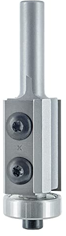 ENT 20291 Wendemesser Bündigfräser HW, Schaft (S) 8 mm, Durchmesser (D) 19 mm, NL 30 mm, GL 78 mm, SL 30 mm, mit Kugellager