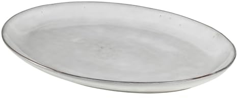 broste Copenhagen 14533020 Speiseteller, Steingut, creme