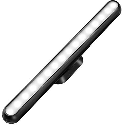 Lampada da lettura da parete con luce a LED dimmerabile, con luci a sfioramento magnetiche, ricaricabile, a batteria, senza fili, per armadio, cucina, portatile