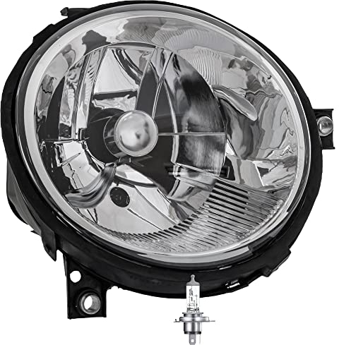 Scheinwerfer Frontscheinwerfer rechts H4 für Lupo 6X1 6E1 inkl. Osram Lampen ohne Stellmotor LWR