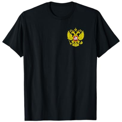 Russland Russia Wappen Adler T-Shirt