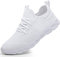 Damen Laufschuhe Turnschuhe Sneaker Running Tennis Schuhe Freizeit Straßenlaufschuhe Fashion Leichtgewichts Atmungsaktiv Walkingschuhe Outdoor Fitness Jogging Sportsschuhe Weiß 41 EU