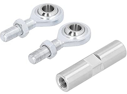 KIMISS Generador-Varilla tensora del ajustador de 2 1/2 Pulgadas, Soporte Corto del alternador de la Bomba de Agua Soporte del alternador de Acero Inoxidable Apto para el Motor SBC