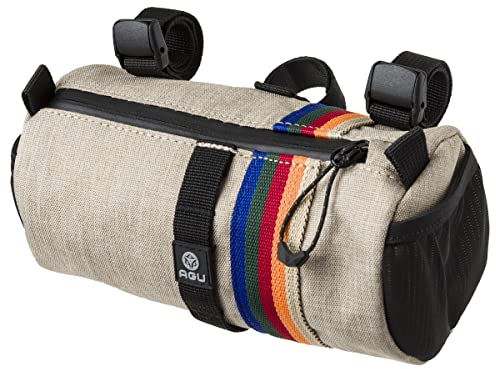 AGU Venture Lenkertasche Roll Bag, 1,5L Fahrradtasche Lenker Vorne für Bikepacking, Wasserabweisend, Reflektierend, Einfache Montage, 100% Recyceltes Polyester