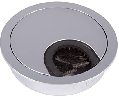 SOTOOLS KÖNIG Passe-câble en métal Chromé mat Ø 60 mm