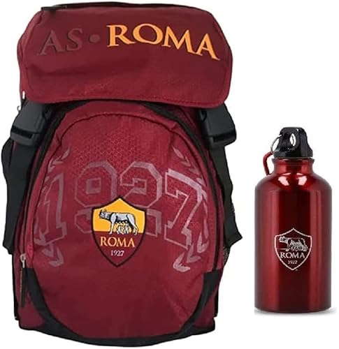 Panini Roma Zaino Scuola Estensibile Con Gadget Omaggio Borraccia