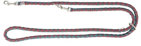 TRIXIE hundeleine cavo verstellbar Sangria/Petrol