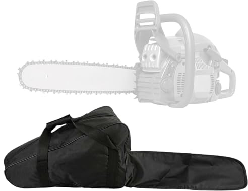 Kettensägenkoffer 20 Universal Chainsaw Bag Oxford Stoffkettensäge Aufbewahrung mit Griff Reißverschluss Kettensägen Aufbewahrungsbeutelzubehör, Chainsaw Hülle, Chainsaw Hülle 20