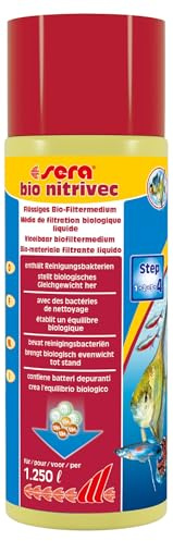 sera Bio nitrivec 500ml | Aquarium Zubehör für biologisches Gleichgewicht | Wasseraufbereiter Aquarium mit Reinigungsbakterien | Wasseraufbereiter für klares Wasser | Sofort aktives Bio-Gleichgewicht