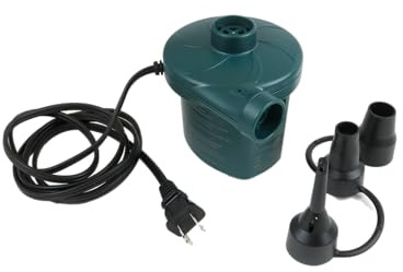 Coghlan's Electric Air Pump 110/120V – Portable Inflator with 3 Valve Adapters for Air Mattresses and Inflatables