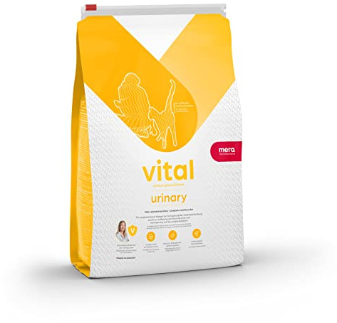 MERA Vital Urinary 3kg Katzenfutter trocken, Struvit | Diätfutter zu Unterstützung der Harnwegsgesundheit, Vorbeugung von Harnsteinen, wirkt entzündungshemmend, Familienunternehmen
