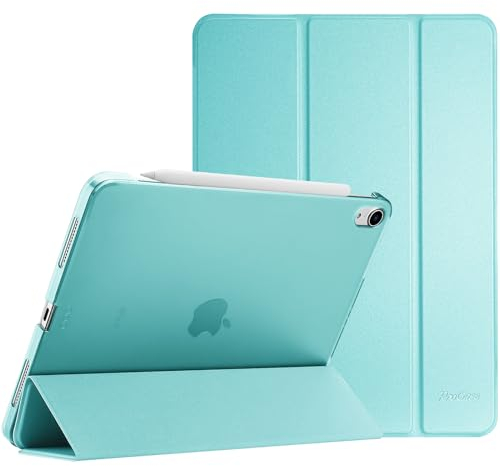 ProCase Hülle für iPad Air 11 Zoll (M3/M2 2025/2024),iPad Air 6/5/4 Gen 10,9 Zoll (2022/2020),Schutzhülle Smart Case Cover -Blue
