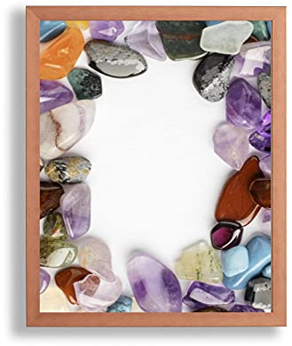 Bilderrahmen Opal X | 75x98 cm | Metalloptik Kupfer | Antireflex Kunstglas | Poster Puzzle Diamond Painting Drucke